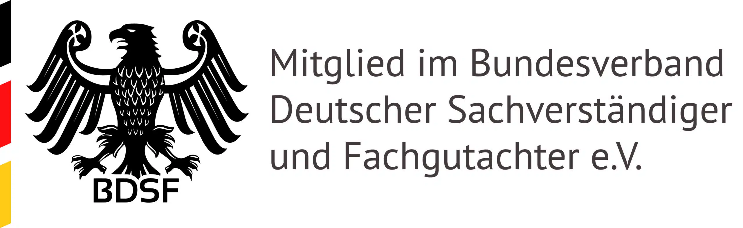 Logo des BDSF mit Adler und Schriftzug